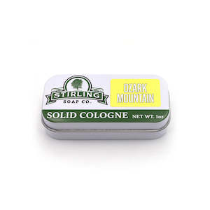 Stirling Soap Co (Ozark Mountain) Solid Cologne 28g