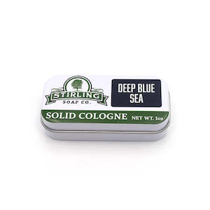 Stirling Soap Co (Deep Blue Sea) Solid Cologne 28g