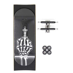 Skull F*** You Black Edition Pro Complete Wooden Fingerboard