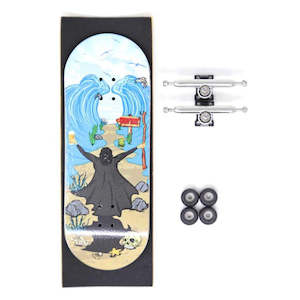 Skull Drunk Moses Pro Complete Wooden Fingerboard