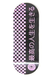 Japan Pink Edition Wooden Fingerboard Graphic Deck