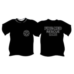 Fire-Med Rescue Solutions T-Shirt (Black) - Fire-Med Solutions