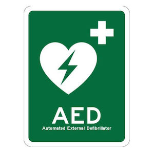 AED Sticker - Fire-Med Solutions