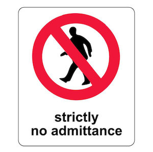 Strictly No Admittance - Fire-Med Solutions