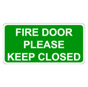 Fire Door Please Keep Closed Sign - Fire-Med Solutions