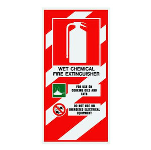 Wet Chemical Fire Extinguisher Blazon - Fire-Med Solutions