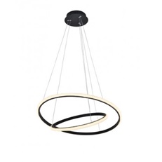 Cossata Twin Ring LED Pendant-Silicone Lens