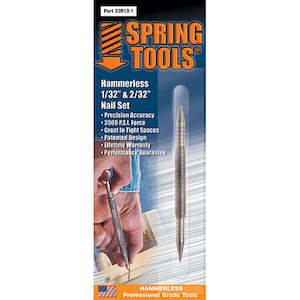 Spring Tools Double Ended 1/32 & 2/32 Nail Set