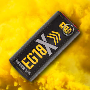 Performing arts: YELLOW SMOKE GRENADE - EG18X - ENOLA GAYE SMOKE BOMB