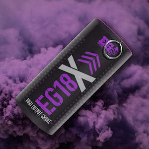 Performing arts: PURPLE SMOKE GRENADE - EG18X - ENOLA GAYE SMOKE BOMB