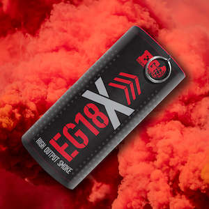 Red Smoke Grenade - Eg18x - Enola Gaye Smoke Bomb