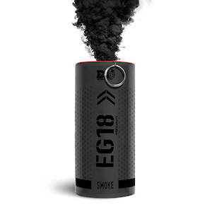 Black Smoke Grenade - Eg18 - Enola Gaye Smoke Bomb