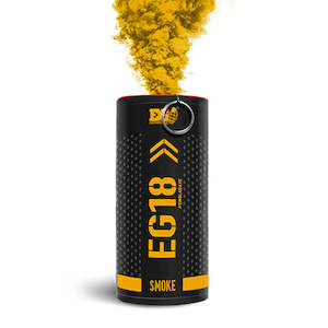 Performing arts: YELLOW SMOKE GRENADE - EG18 - ENOLA GAYE SMOKE BOMB