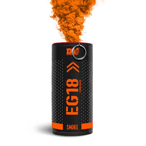 Performing arts: ORANGE SMOKE GRENADE - EG18 - ENOLA GAYE SMOKE BOMB