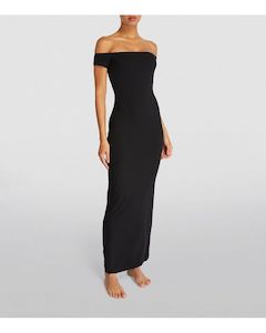 Slip Dress Off Shoulder Onyx FOR SALE