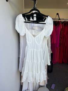 Ex Rentals For Sale: White Mini Dress FOR SALE