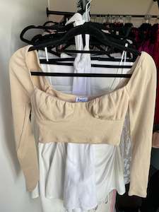 Cream LS Top FOR SALE