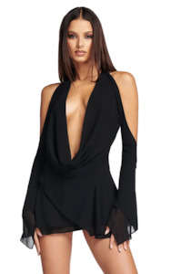 I Am Gia: Rosanna Dress (Black)