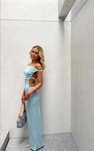 Size 4: Idris Maxi (Sky Blue)