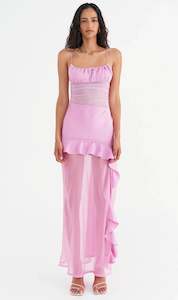 Delilah Maxi Dress (Bubblegum) FOR SALE