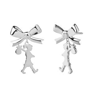 Jewellery: Karen Walker Girl With The Bow Earrings