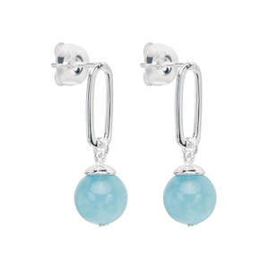 Jewellery: Ulysses Aquamarine Earrings