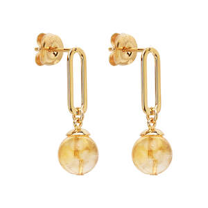 Jewellery: Limoncello Citrine Earrings