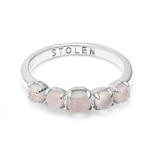 Stolen Girlfriends Club Halo Cluster Ring Size Q