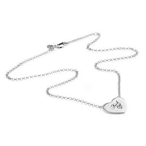 Stolen Girlfriends Club Sterling Silver Warm Welcome Heart Necklace