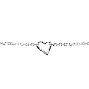 Stolen Girlfriends Club Sterling Silver Melted Heart Bracelet