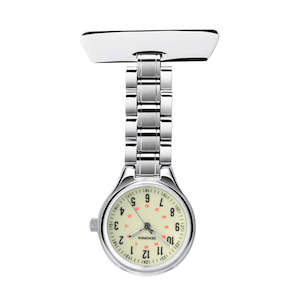 Silver Nurse Pocket Watch