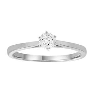 9ct White Gold 0.50ct Diamond Solitaire Ring