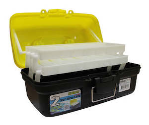 Pro Hunter Two Tray Tackle Box - Yellow