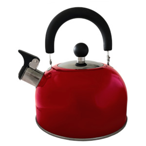 Southern Alps Whistling Red Kettle 1.5L