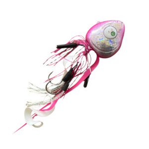 Glowbite "Sumo" 250g Grumpy Fish Slider Lure - Pink