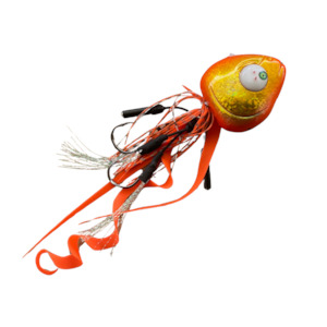 Glowbite "Sumo" 250g Grumpy Fish Slider Lure - Orange