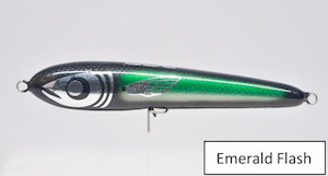 Big Boy Top Water Lure - Emerald Flash