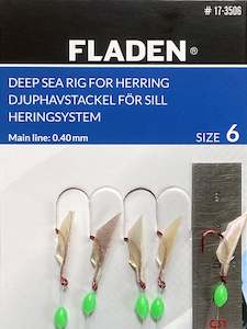 Sabiki Rig Fladen Natural Fish Skin  #17-3506