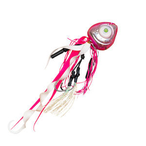 Glowbite Grumpy Fish Slider Lure - Pink