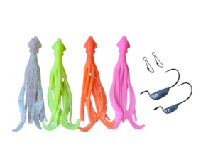 Glowbite SQUIDINATOR soft bait lures