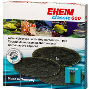 Eheim Classic 600 Filter Pad (Carbon)