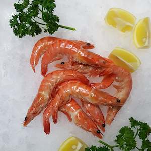 Whole Cooked Tiger Prawns