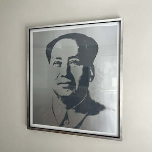 "Mao" framed art print by Andy Warhol