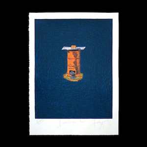 Incinerator – Limited Edition Screenprint by Dick Frizzell - Bonanza