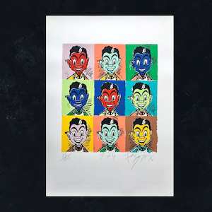 9x4 – Limited Edition Screenprint by Dick Frizzell - Bonanza