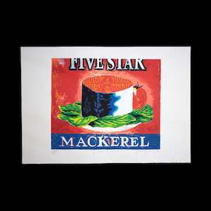 Five Star – Limited Edition Screenprint by Dick Frizzell - Bonanza