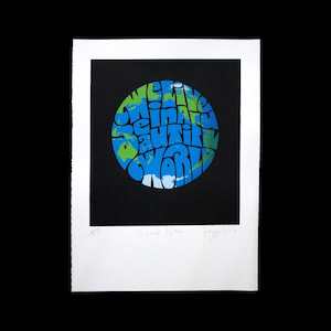 Limited Editions: Good News – Limited Edition Screenprint by Dick Frizzell - Bonanza