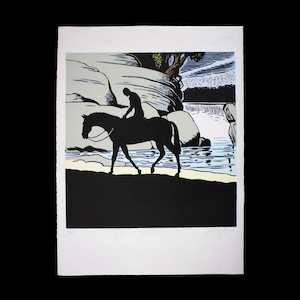 'The Long Ride Home' Limited Edition AP Screenprint by Dick Frizzell