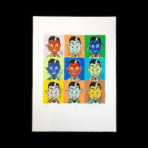 Limited Editions: "9x4" limited edition AP screen print by Dick Frizzell