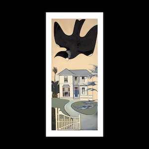 Colonial Garden Bird print by Don Binney